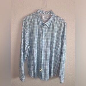 Calvin Klein long sleeve button down shirt.